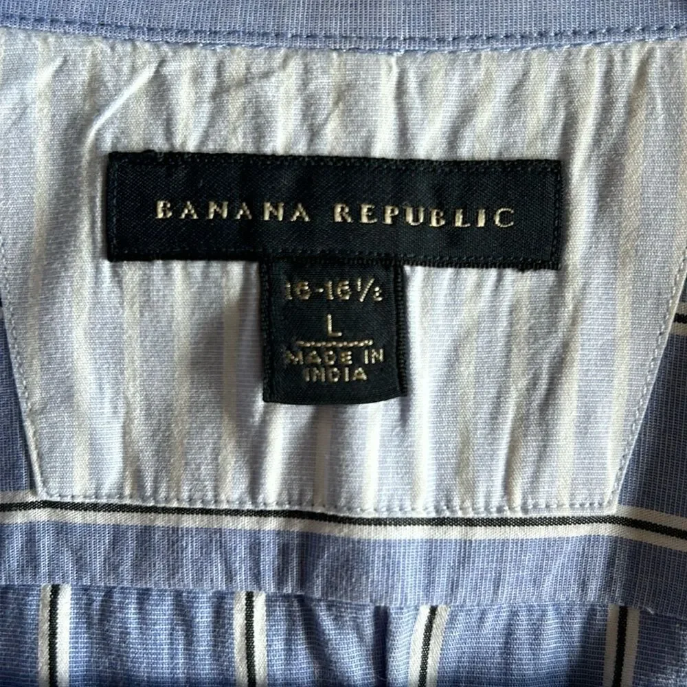 Banana Republic Dress Shirt Neck Size 16-16.5 in EUC